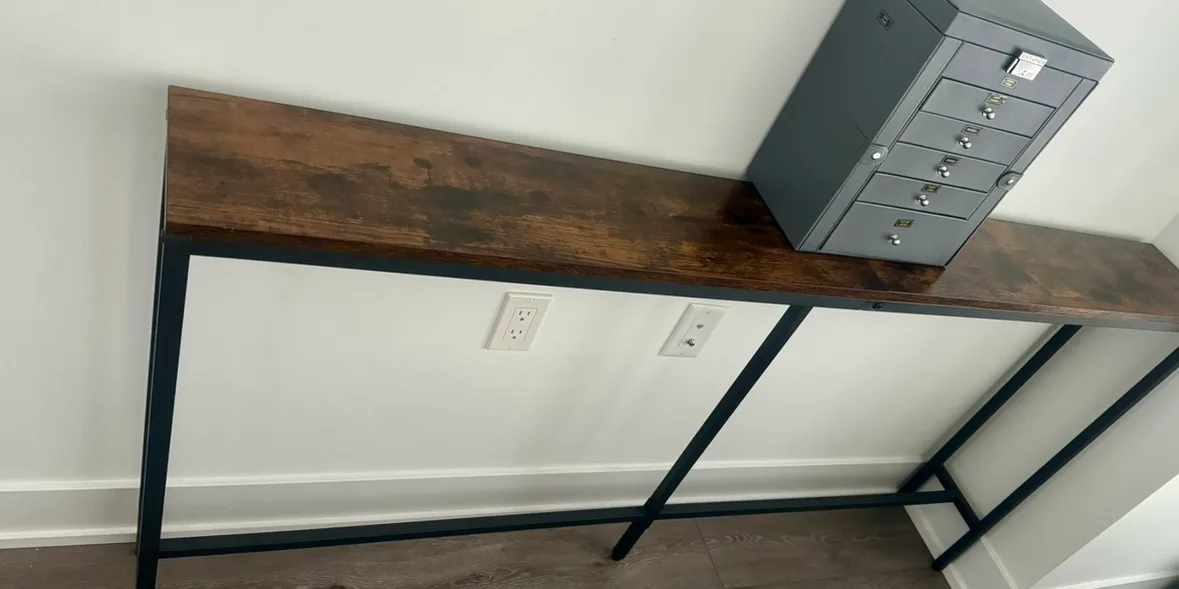 Console Table (Rustic Brown) thumbnail