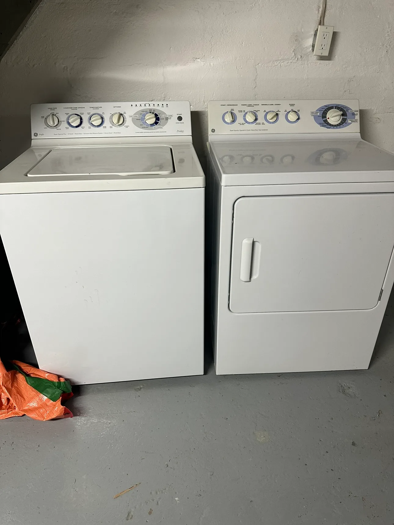 Washer and Dryer