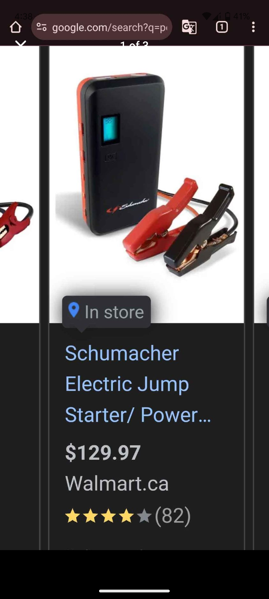 #freecycle Schumacher Electric Jump Starter - photo 3