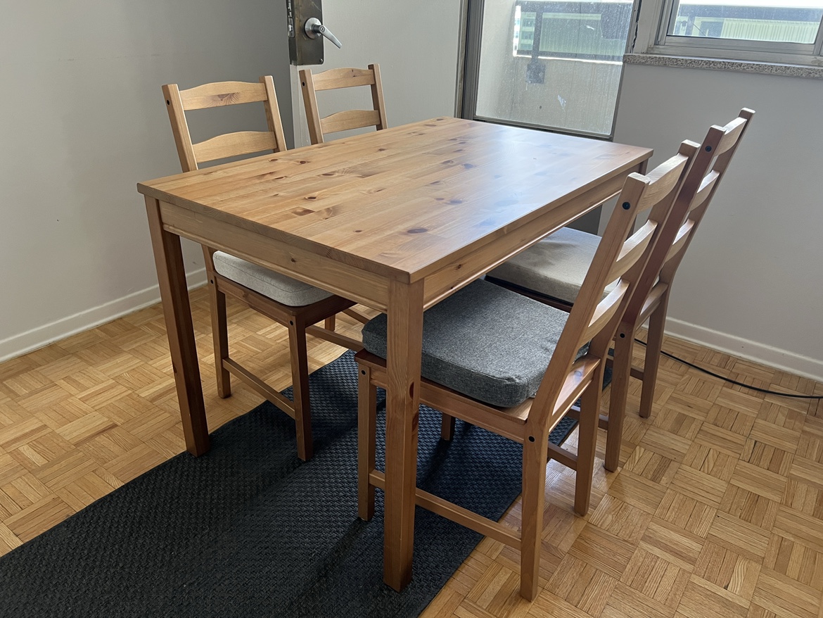 IKEA Table and 4 Chairs