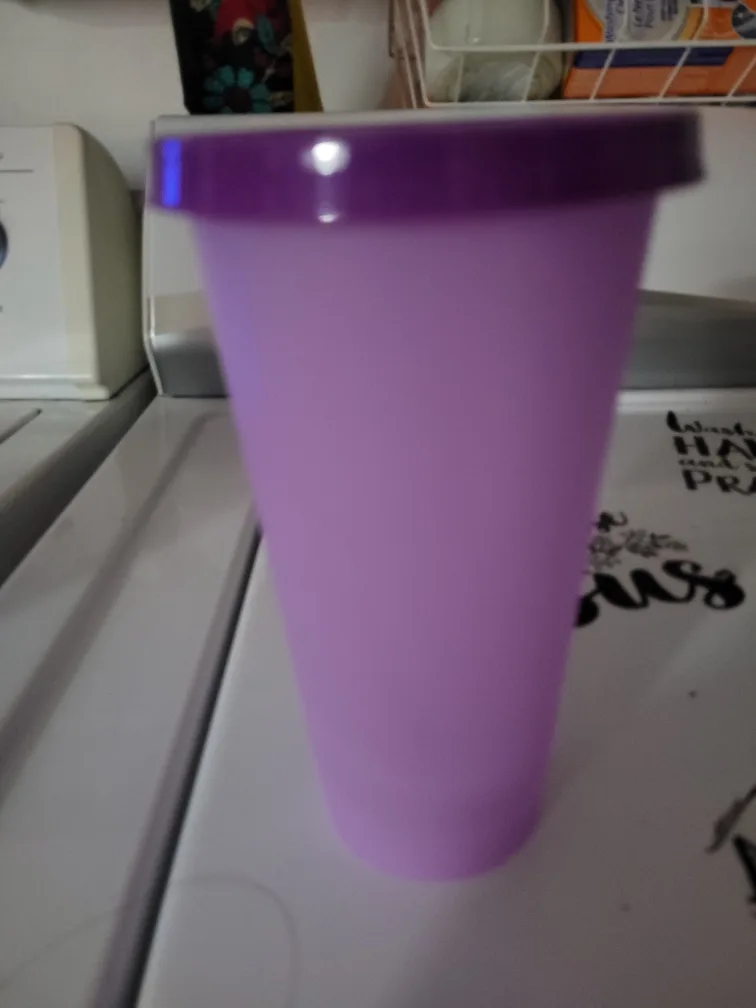 Purple Tumbler with Lid image indicator(2)