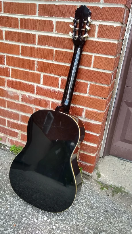 Black Classical Acoustic guitar - photo 2