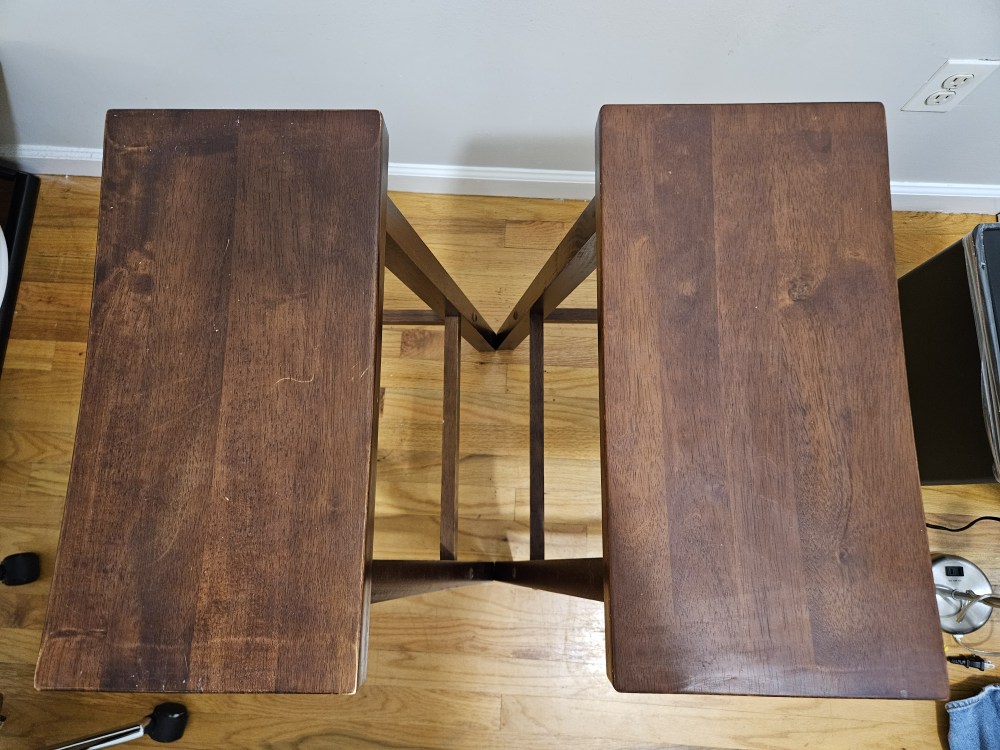 Wood Bar Stools - Set of 2 - photo 2