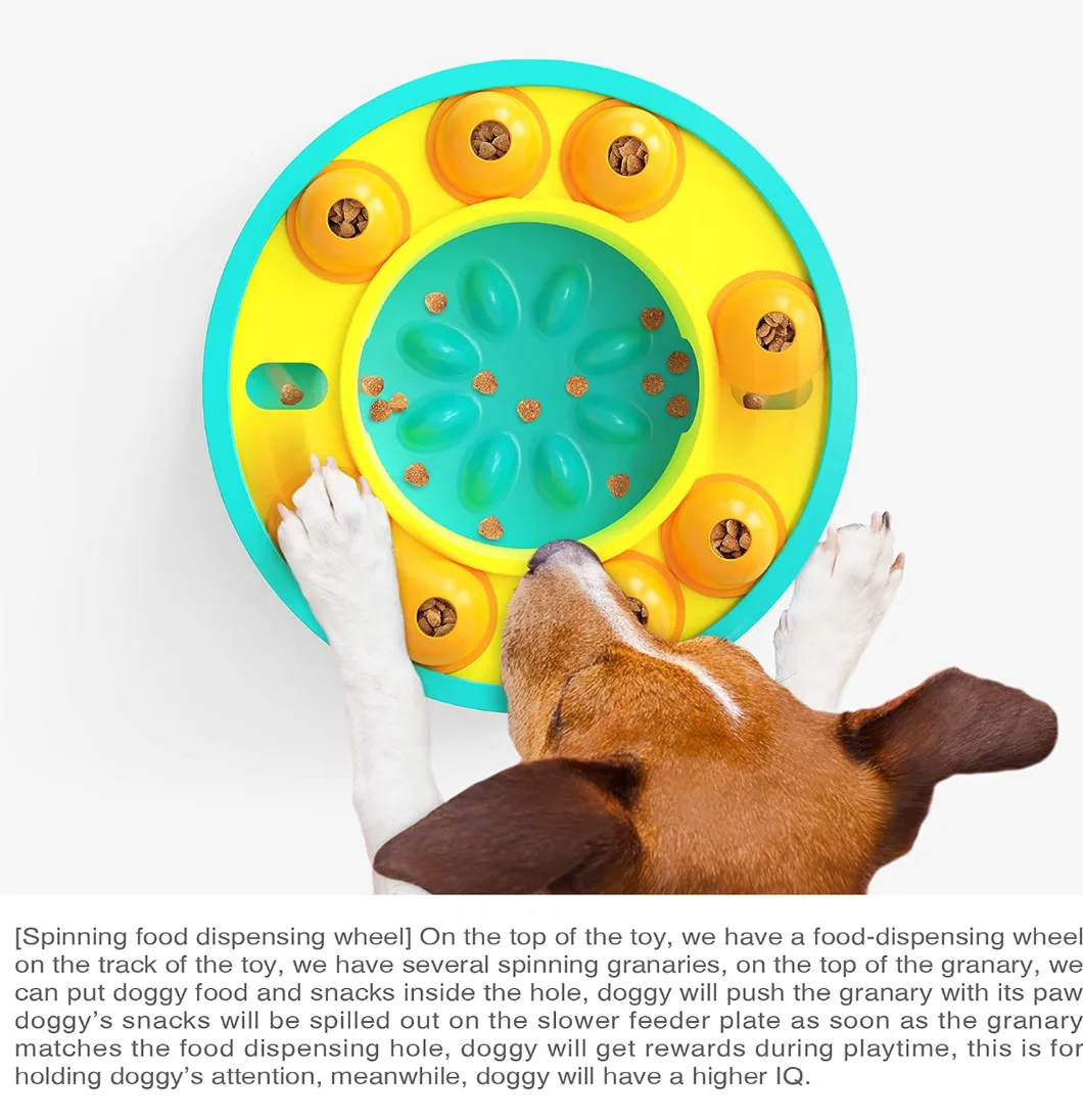 NEW!   Interactive Dog Slow Feeder Bowl image indicator(2)