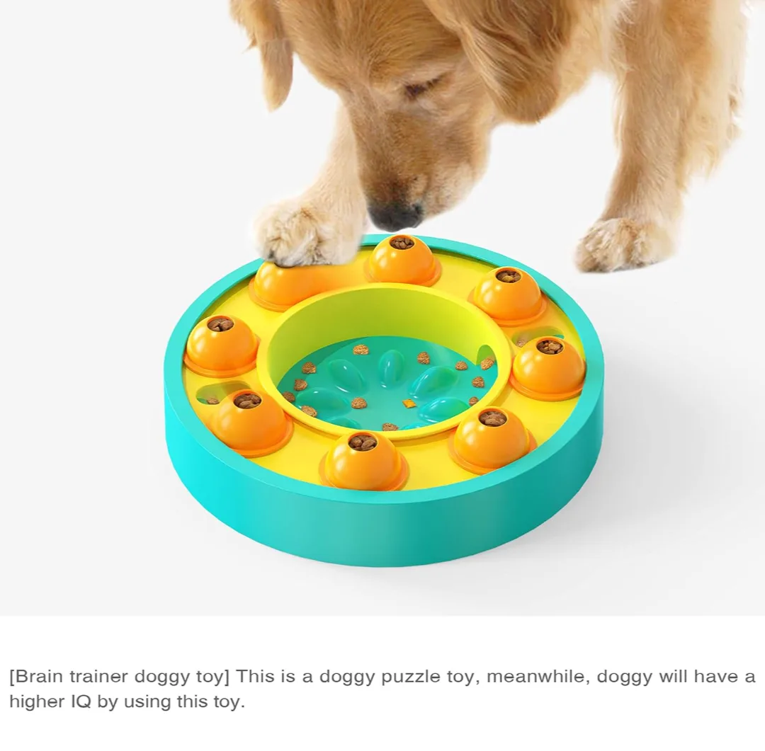 NEW!   Interactive Dog Slow Feeder Bowl image indicator(7)