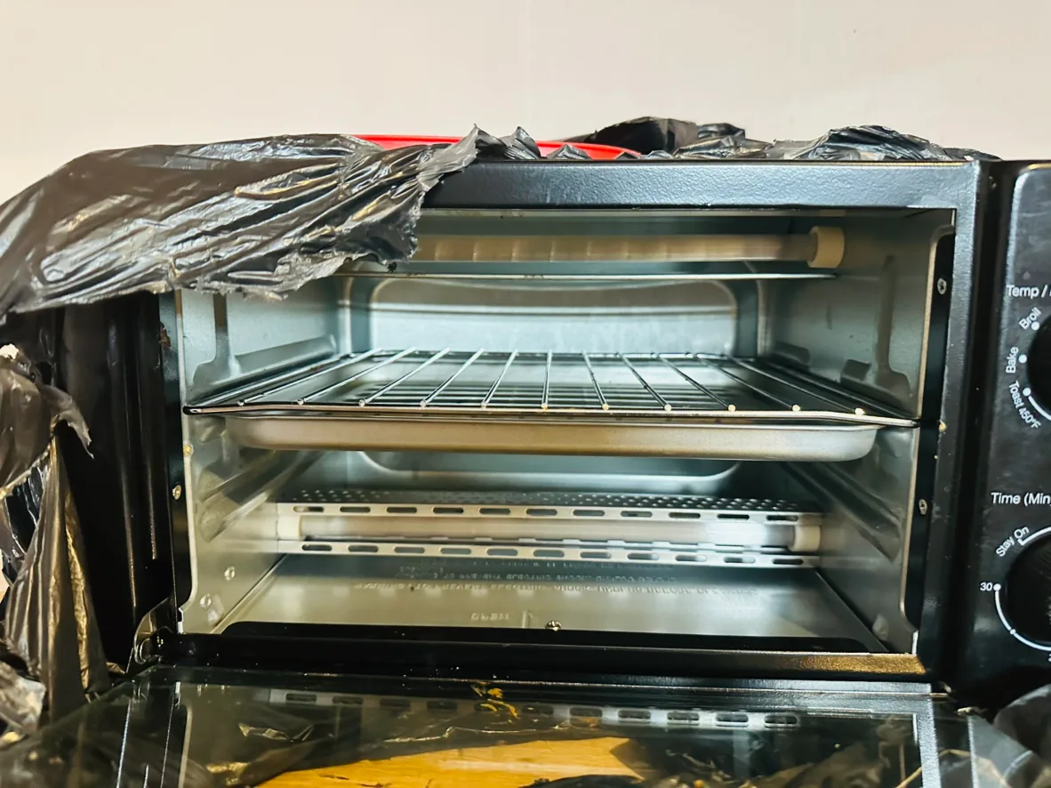 Black Countertop Oven image indicator(2)