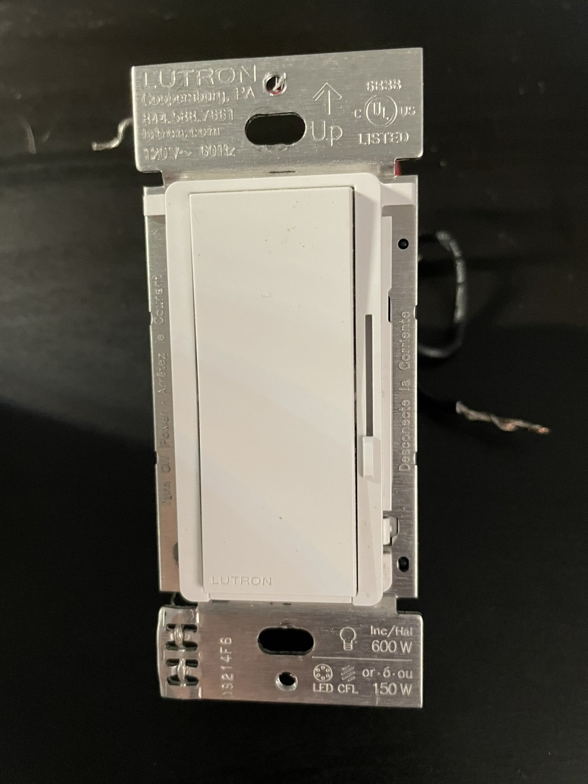 Lutron Diva Smart Dimmer Switch - photo 2