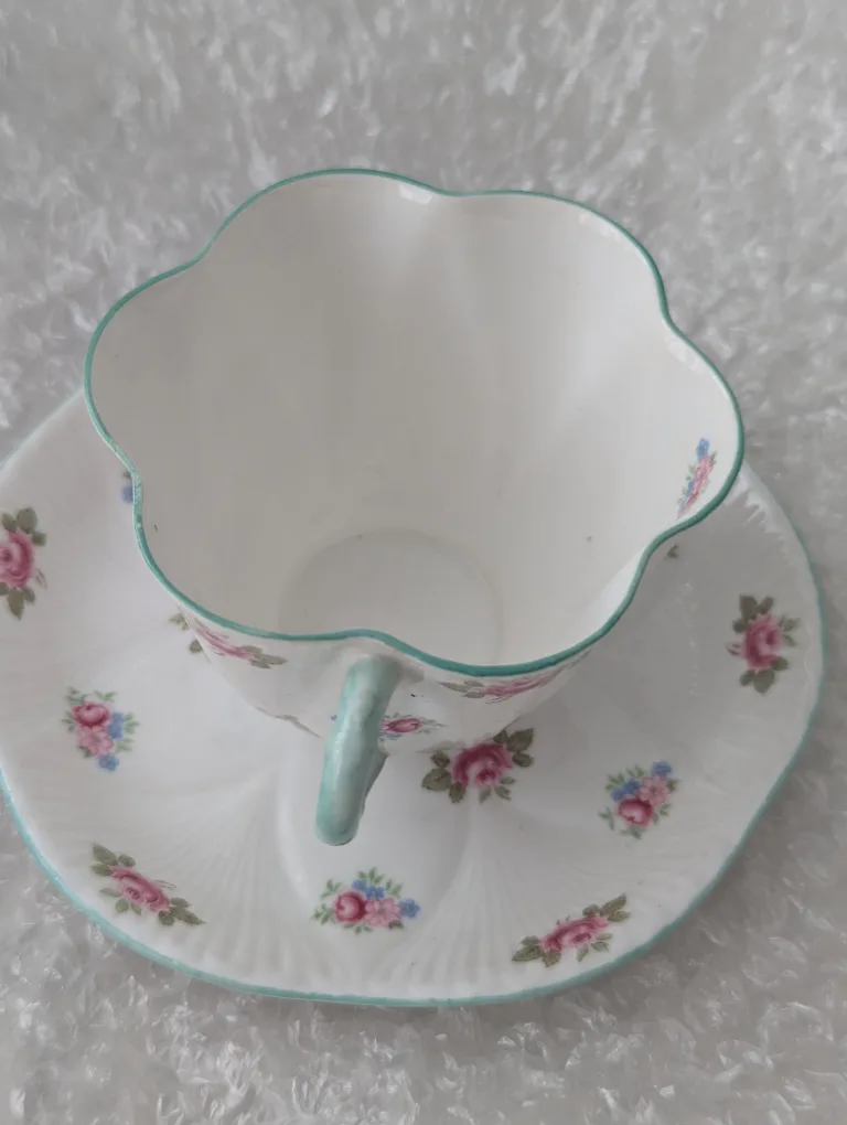 Antique/Vintage Shelley tea cup and saucer image indicator(2)
