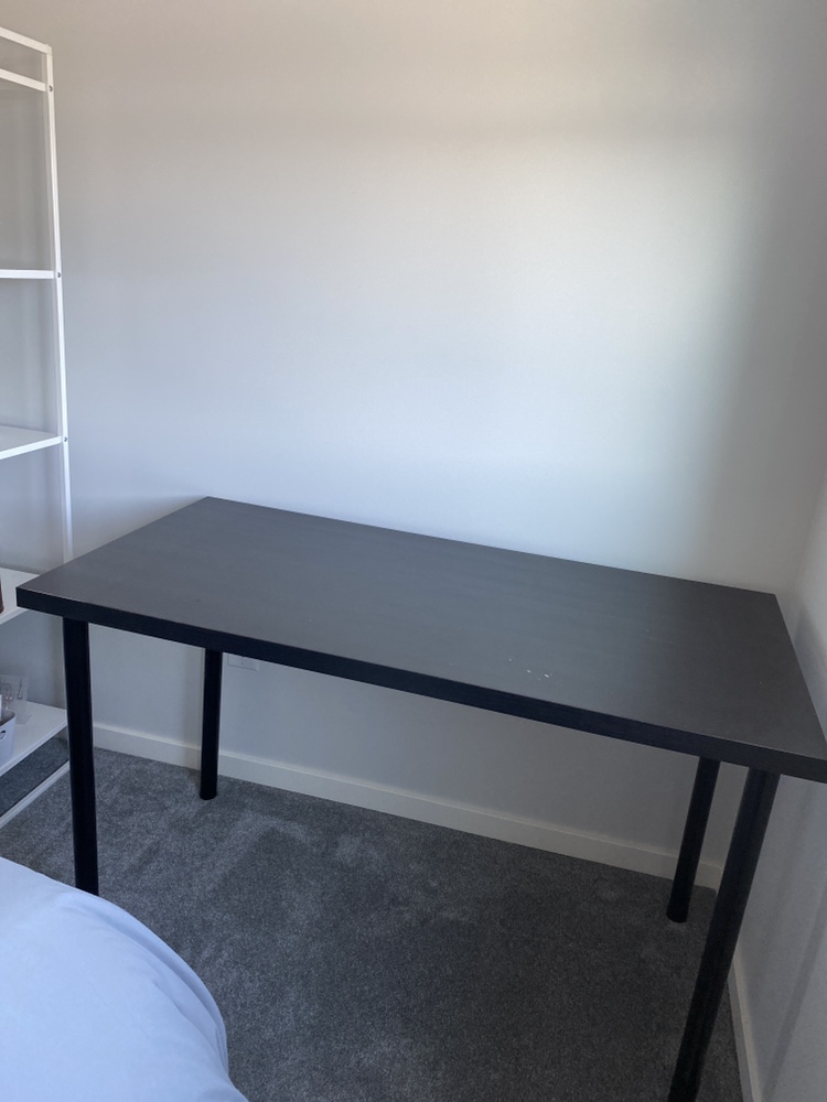 Black Brown IKEA LAGKAPTEN  Desk