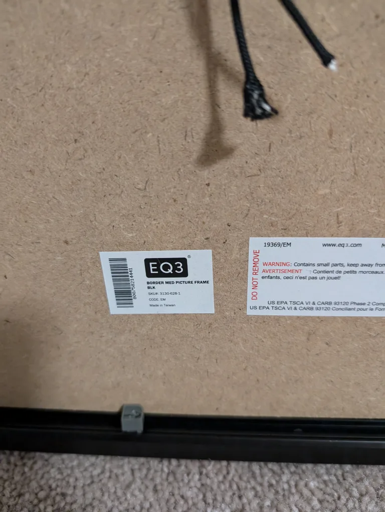 EQ3 Black Picture Frame x6 image indicator(3)