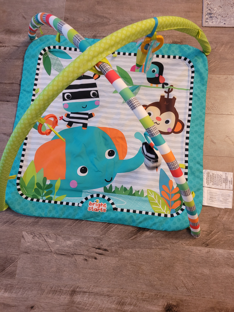Bright Starts 3-Ways Play Gym - Zig Zag Safari