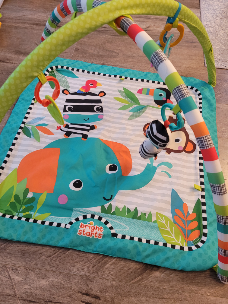 Bright Starts 3-Ways Play Gym - Zig Zag Safari - photo 2
