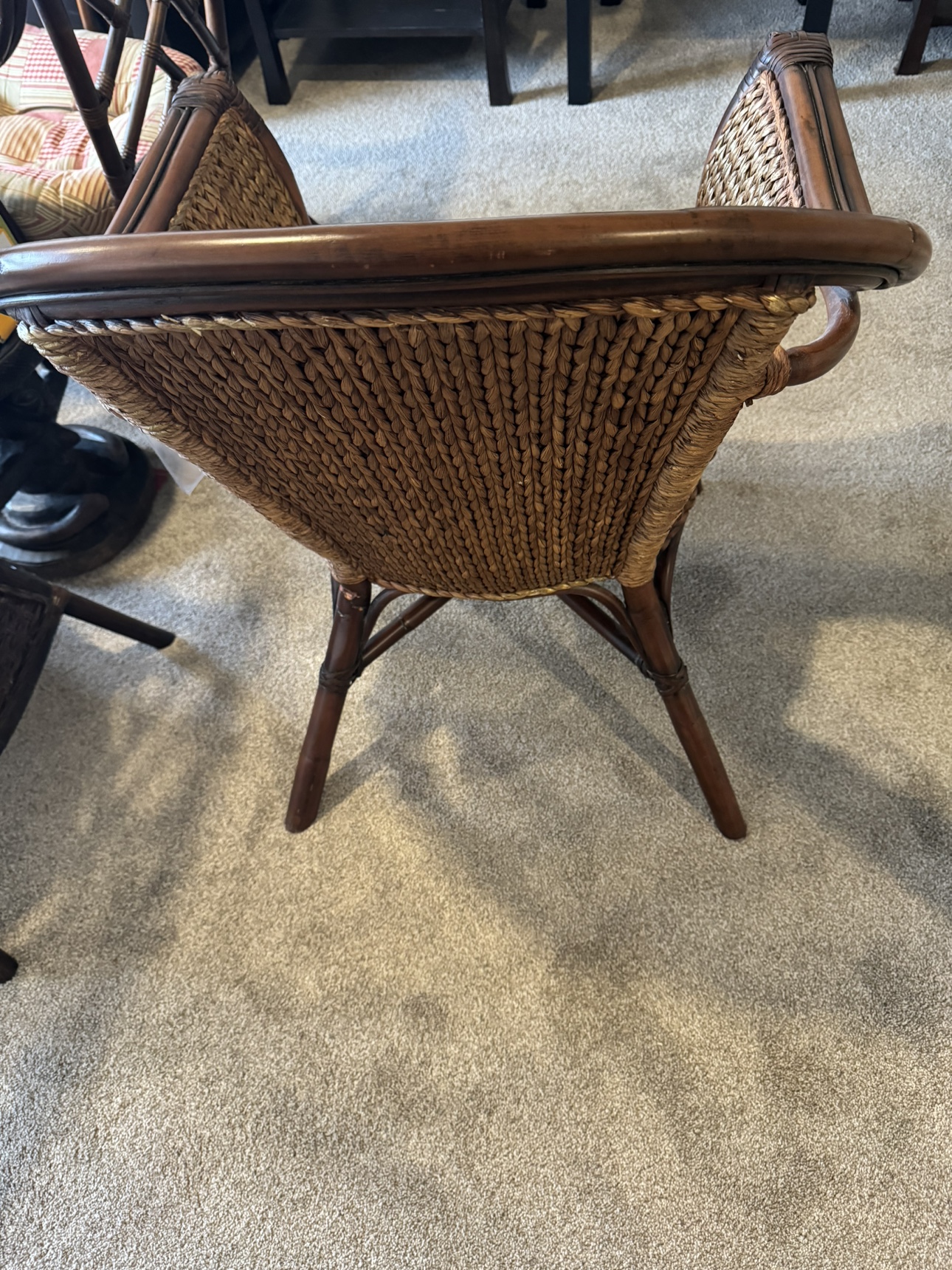 Rattan Accent Chair - photo 4
