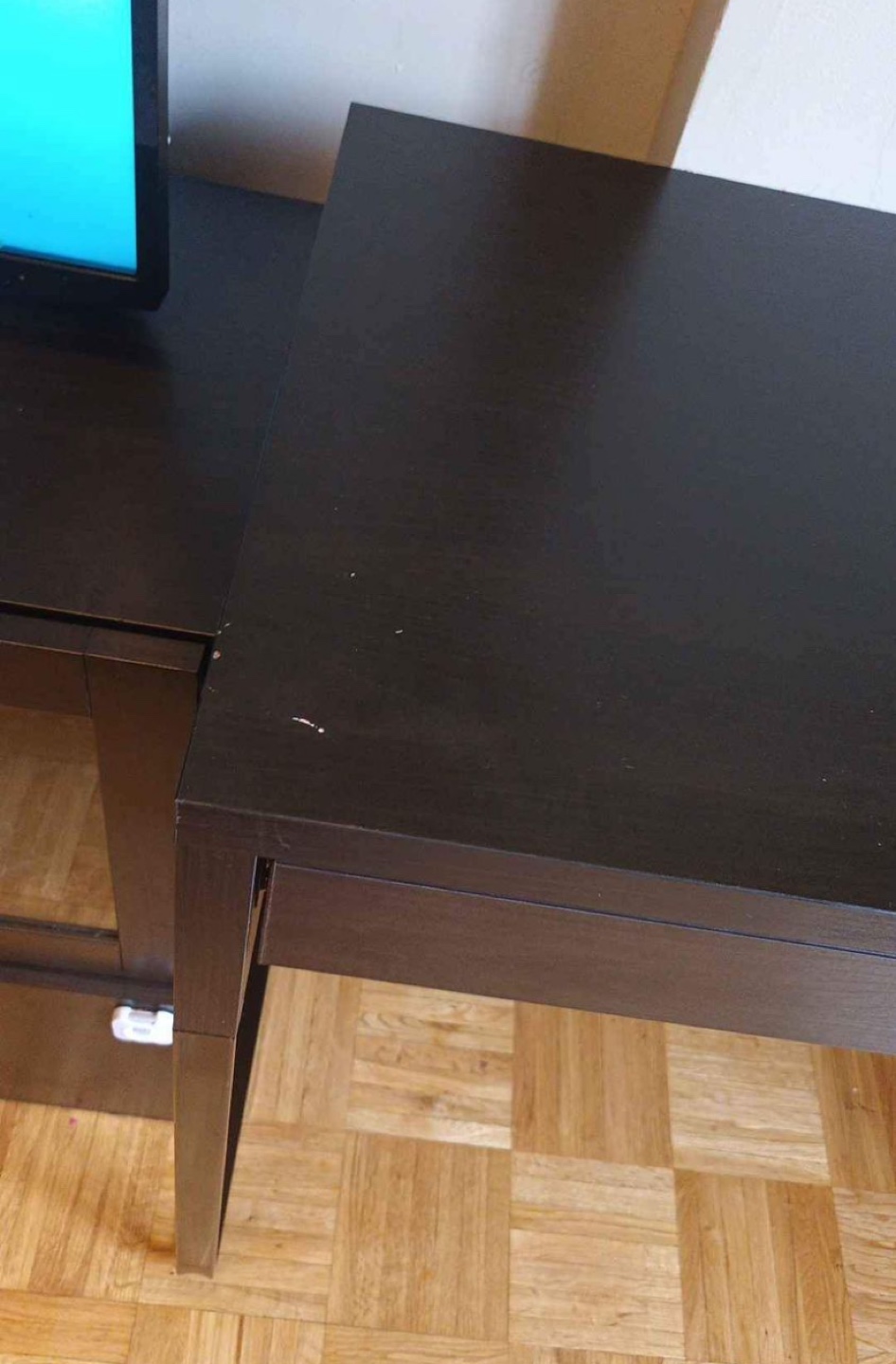 IKEA MICKE Desk - Black-Brown - photo 3