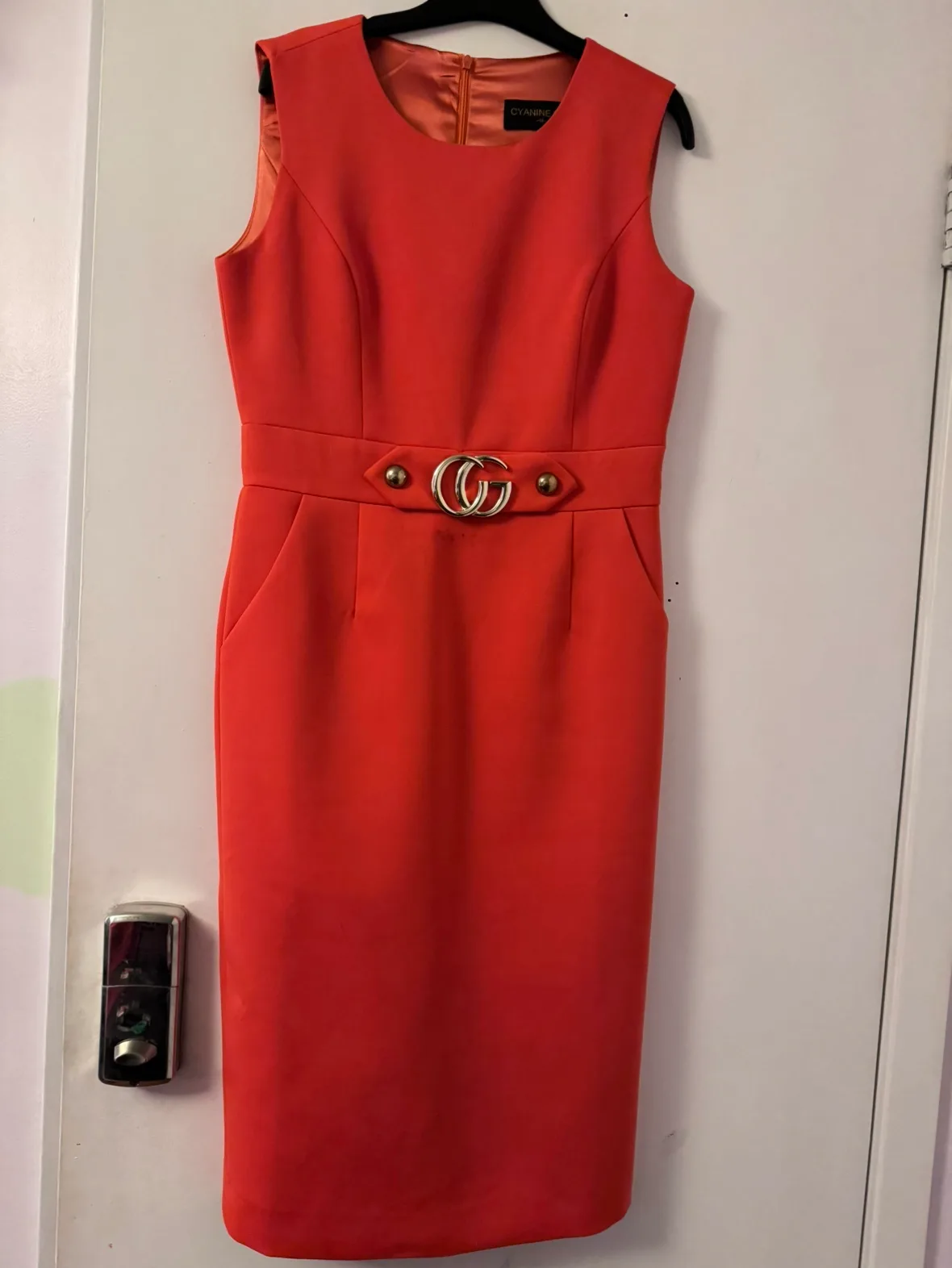 Cyanine Sea Orange Dress Suit image indicator(3)