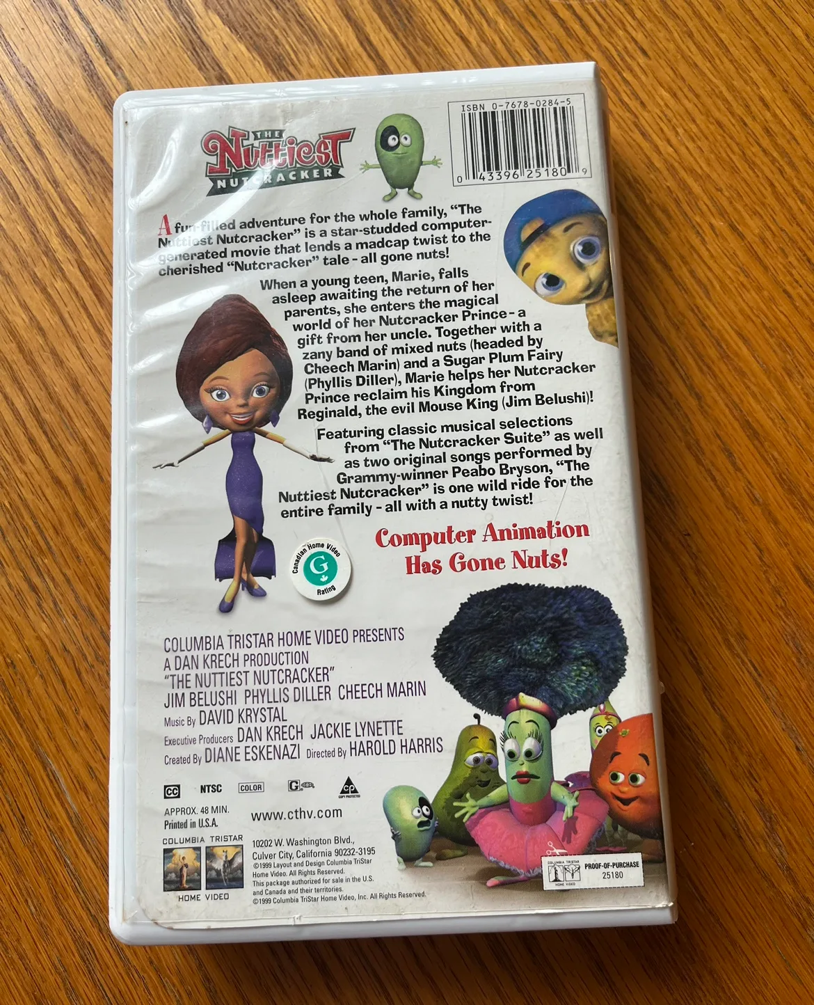 The Nuttiest Nutcracker VHS image indicator(2)