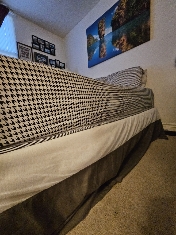 FREE Queen Mattress, Box spring & Metal foundation - photo 2