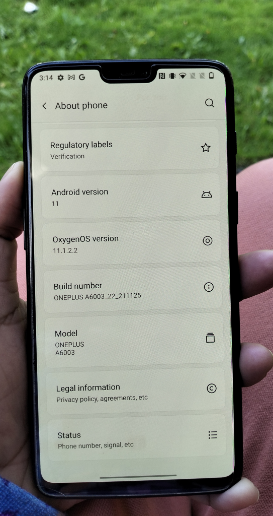 OnePlus 6 - 8GB RAM + 128GB ROM - photo 4