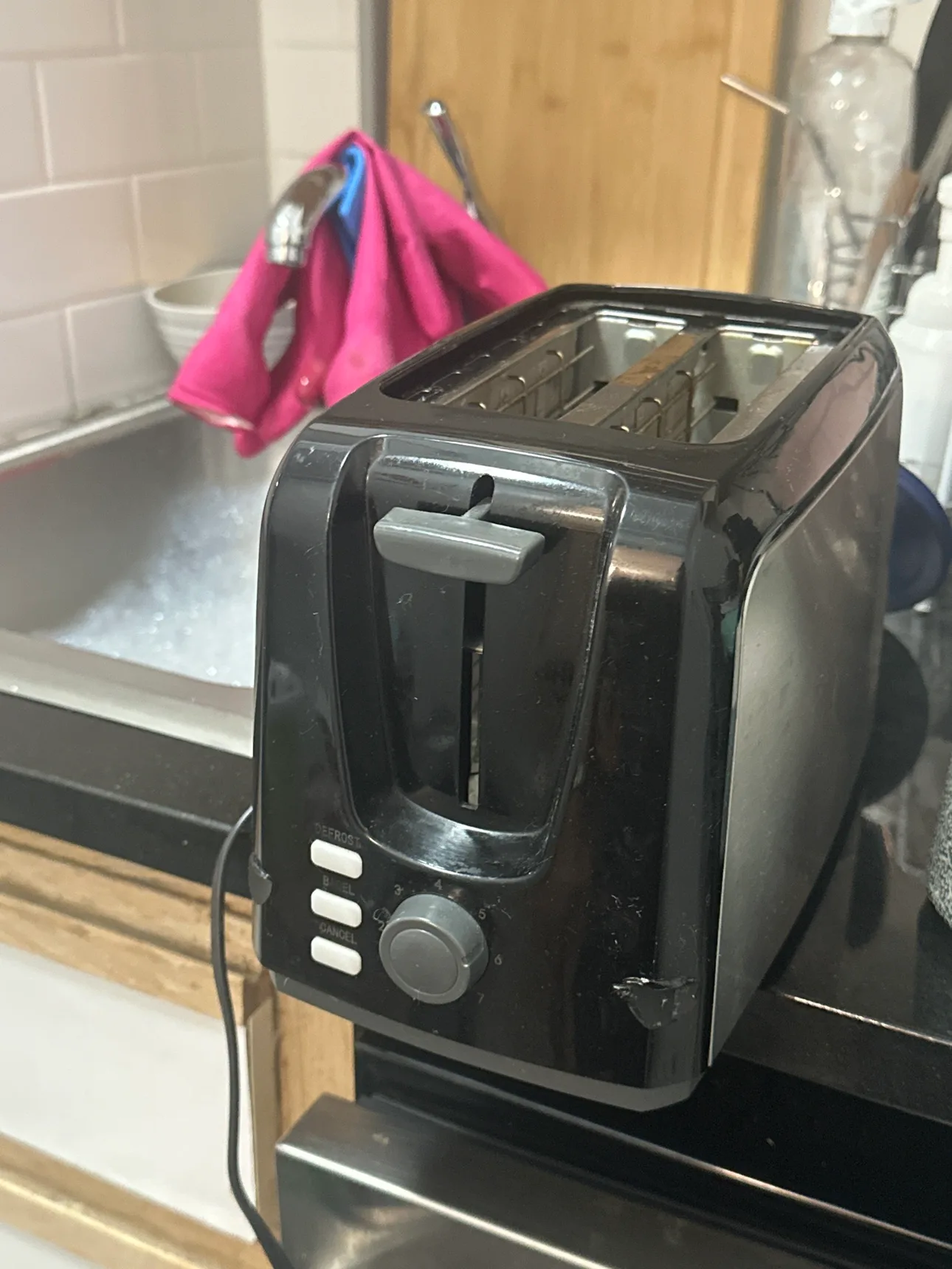 Black 2-Slice Toaster thumbnail