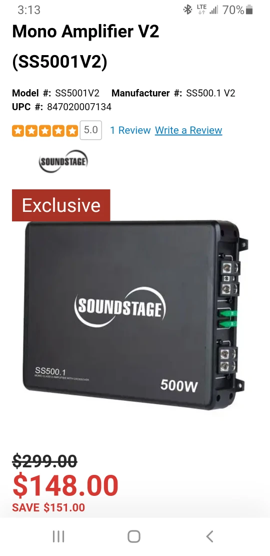 Soundstage Dual 10' Subwoofer - photo 3
