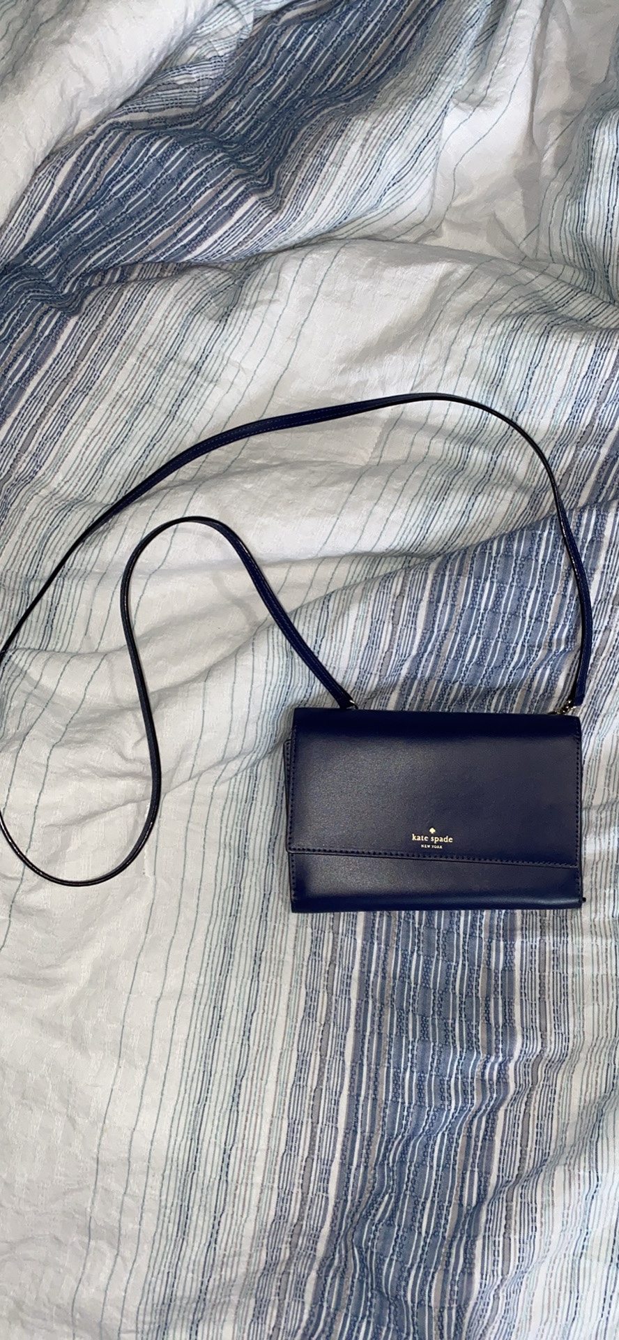 Kate Spade Purple/Blue Crossbody with Strap