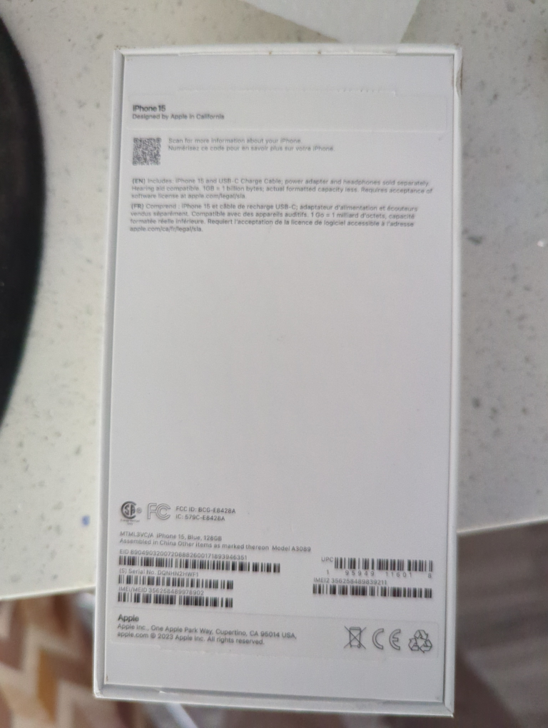 IPhone 15 128 blue - photo 2