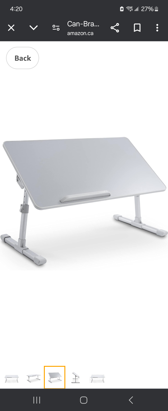 Adjustable Laptop Table