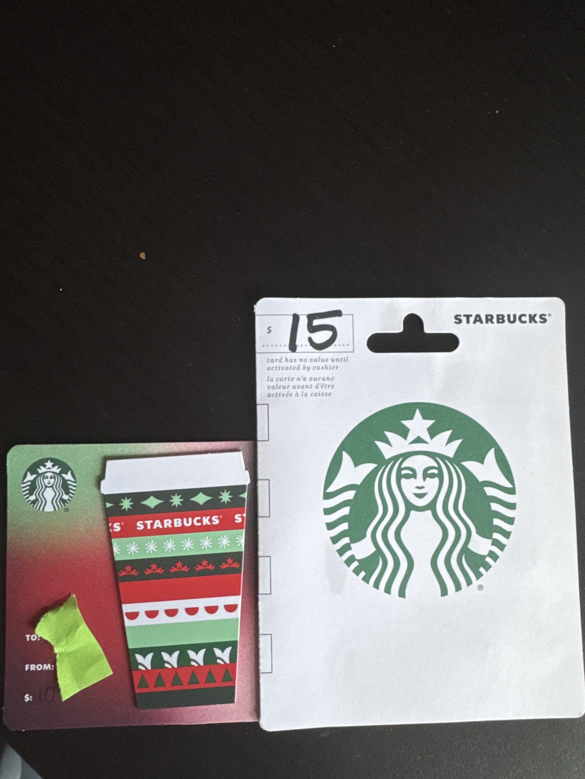 Starbucks Gift card - for Sale (Giftcard)
