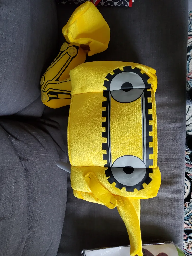 Yellow Construction Costume thumbnail