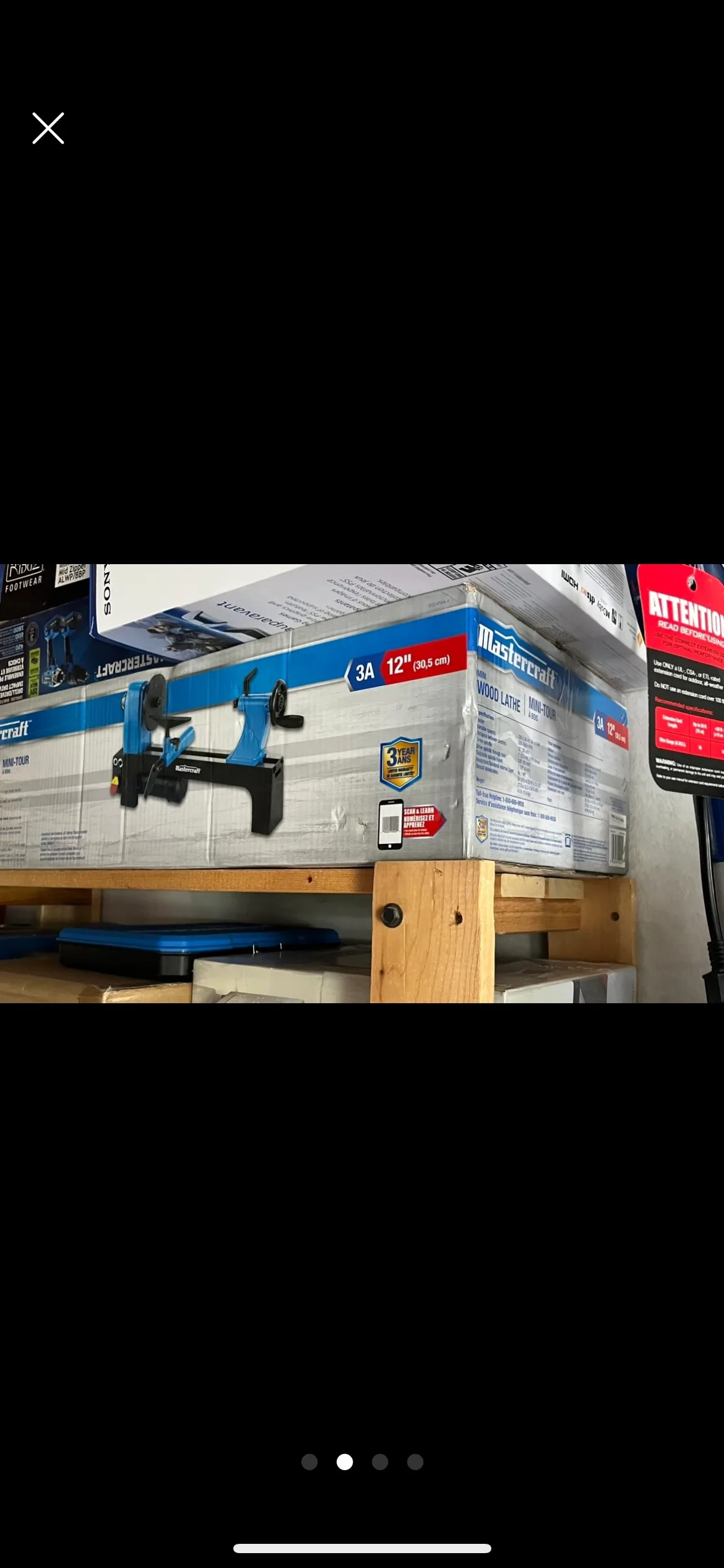 Mastercraft Mini Tour 12" Wood Lathe image indicator(2)