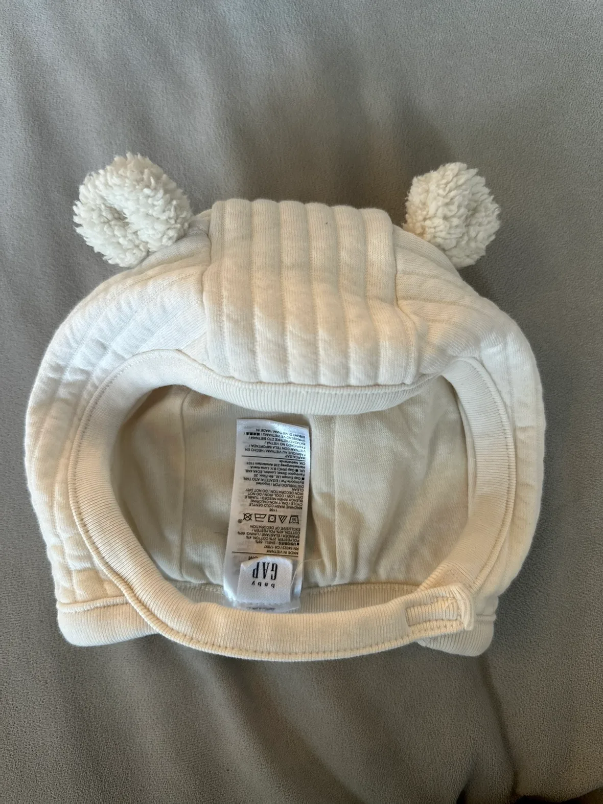 Baby Gap 6-9 Month Brannan Bear Sleeper and Hat image indicator(3)