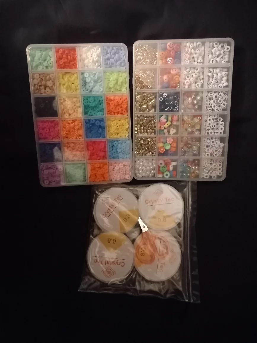 GREAT GIFT IDEA!  🎁    NEW!   Bead Jewelry Making Kit image indicator(9)