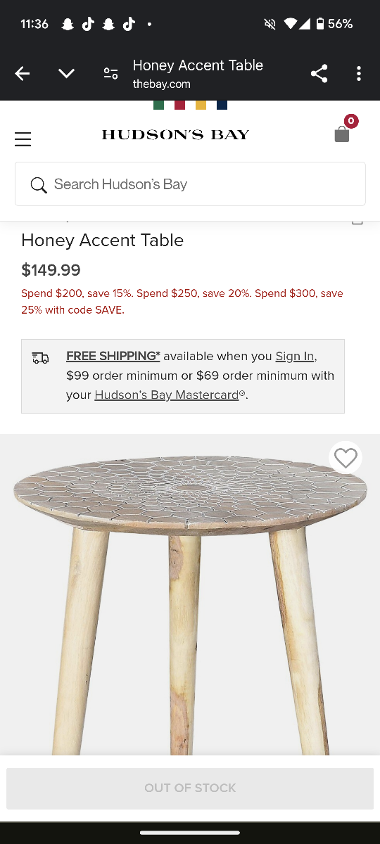 Small End Table - photo 3
