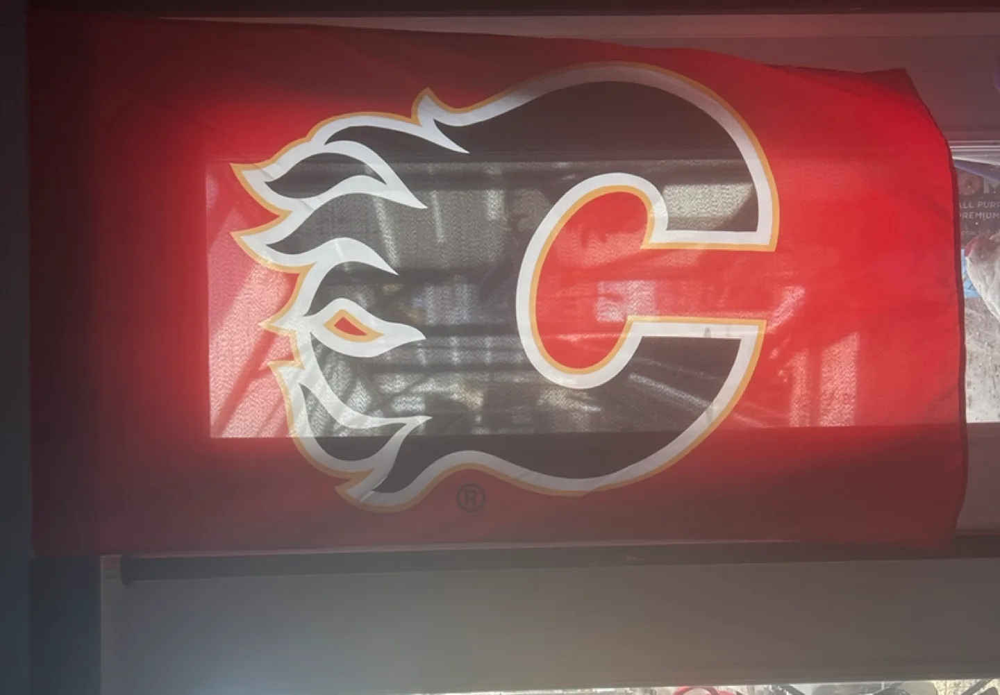 Large Calgary Flames Flag thumbnail