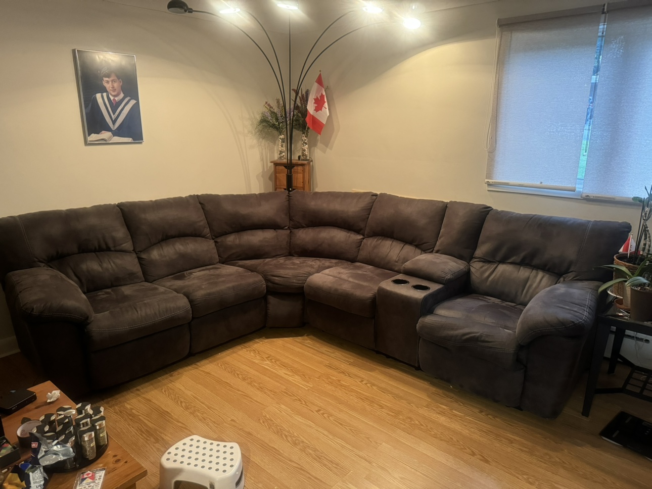 Sectional couch recliner - photo 2