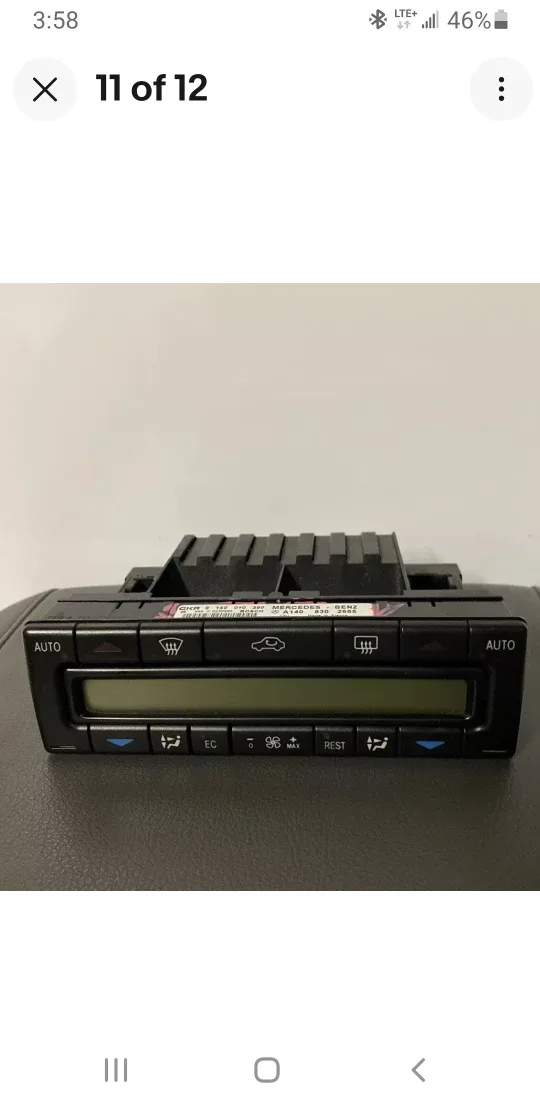 Mercedes W208  Heater Climate Control thumbnail