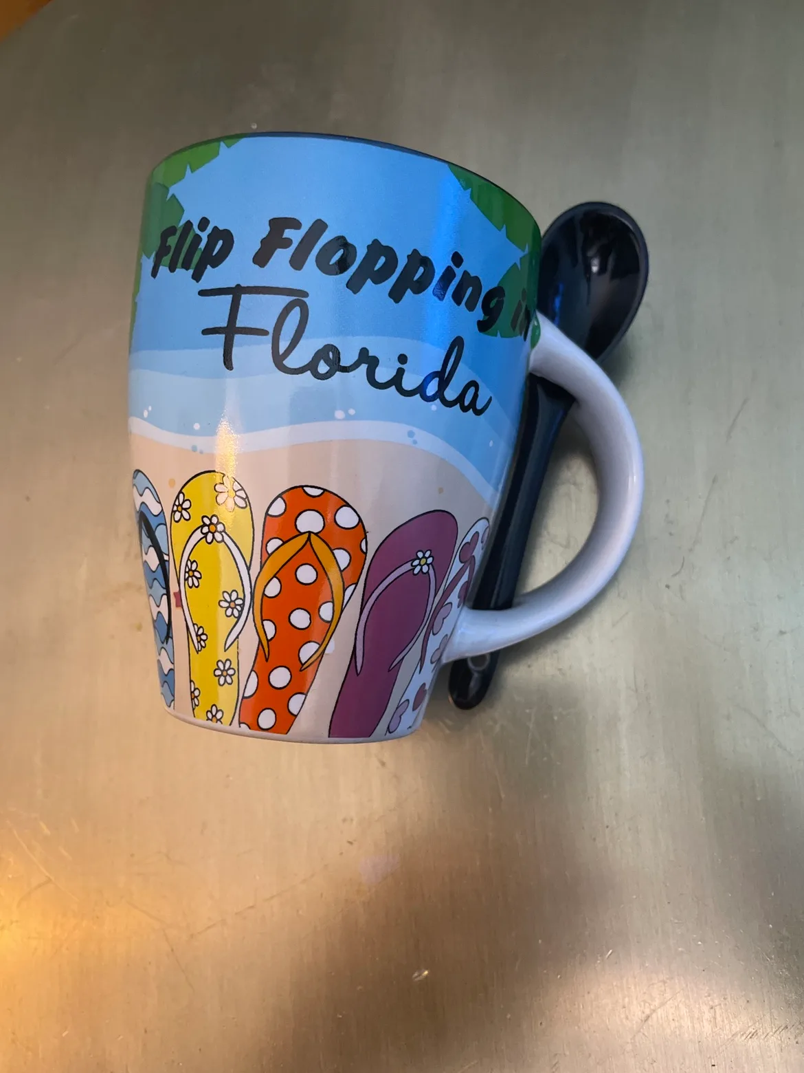 Flip Flopping in Florida Mug thumbnail