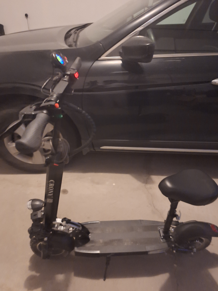 Grown Electric Scooter with Seat