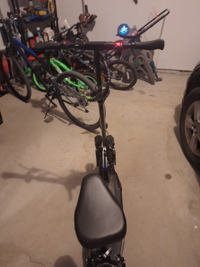 Grown Electric Scooter with Seat - photo 2