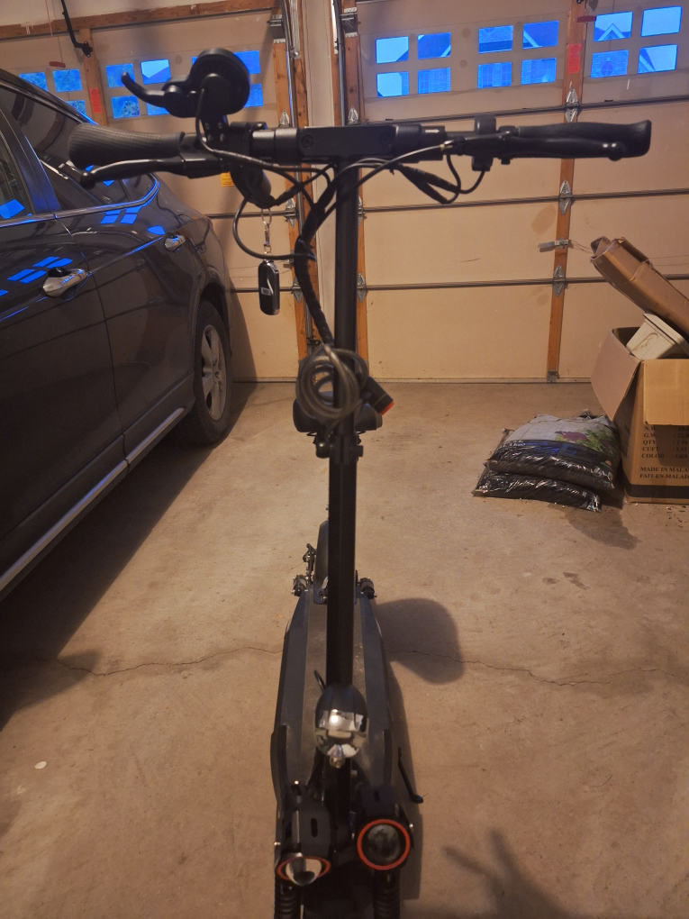 Grown Electric Scooter with Seat - photo 3