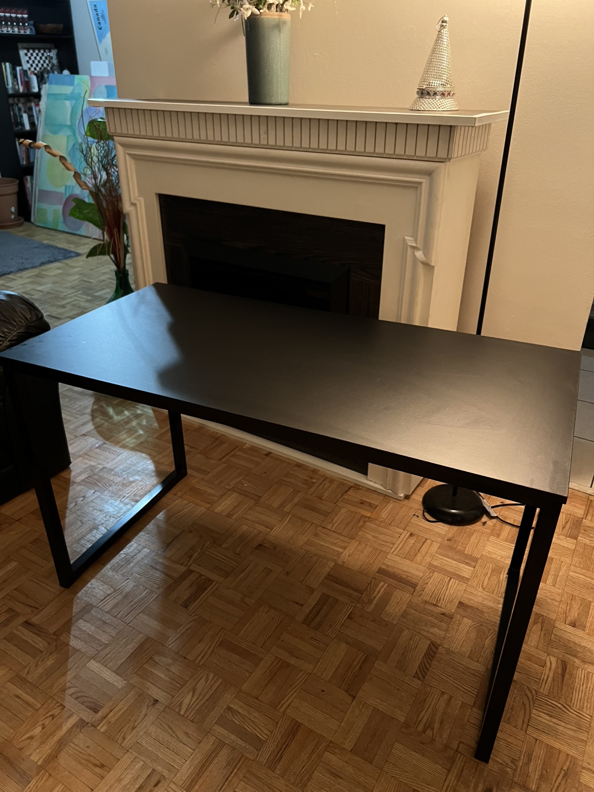 Black Desk Metal Legs