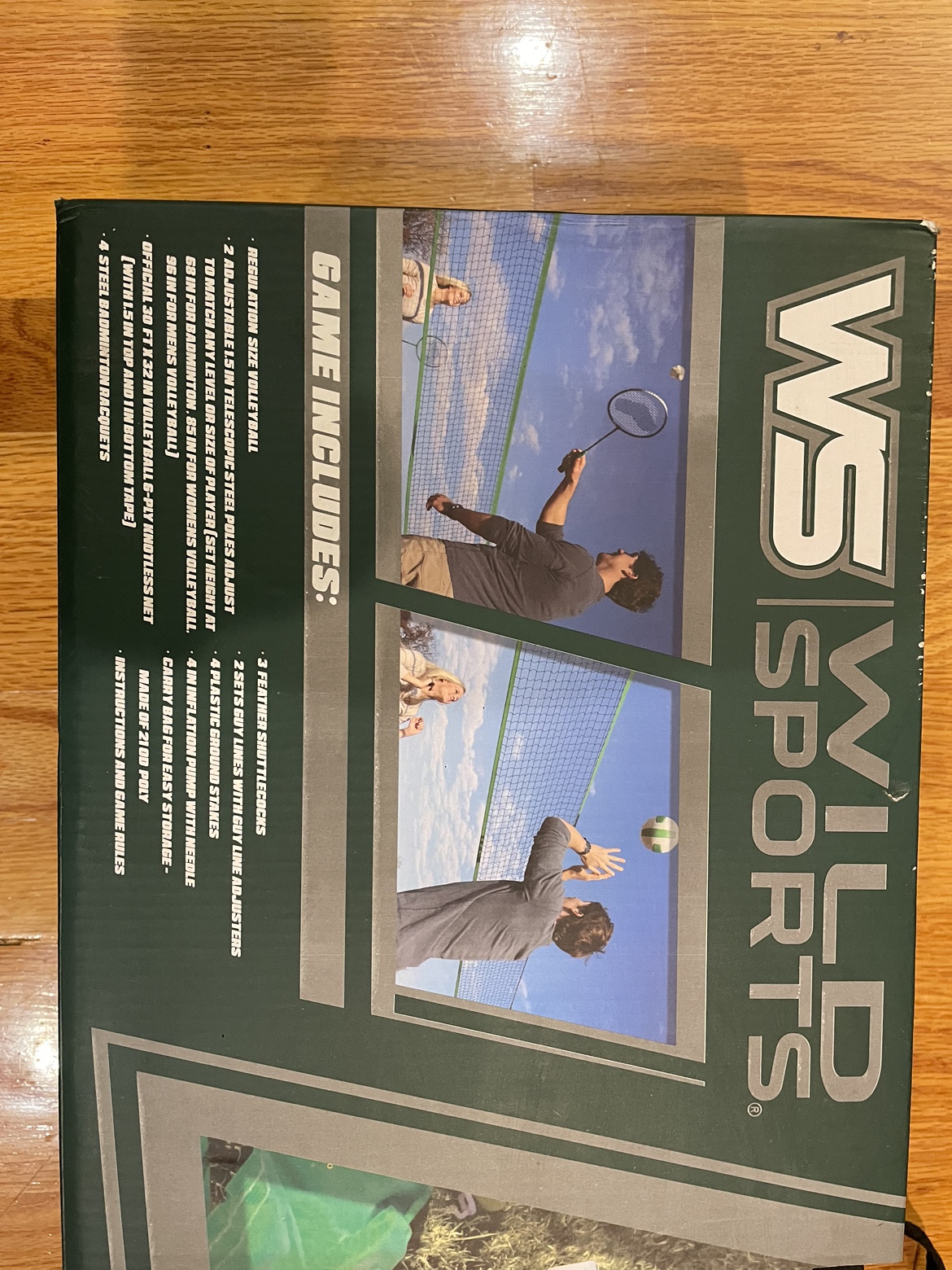 Wild Sports Volleyball and Badminton Combo Game - photo 2