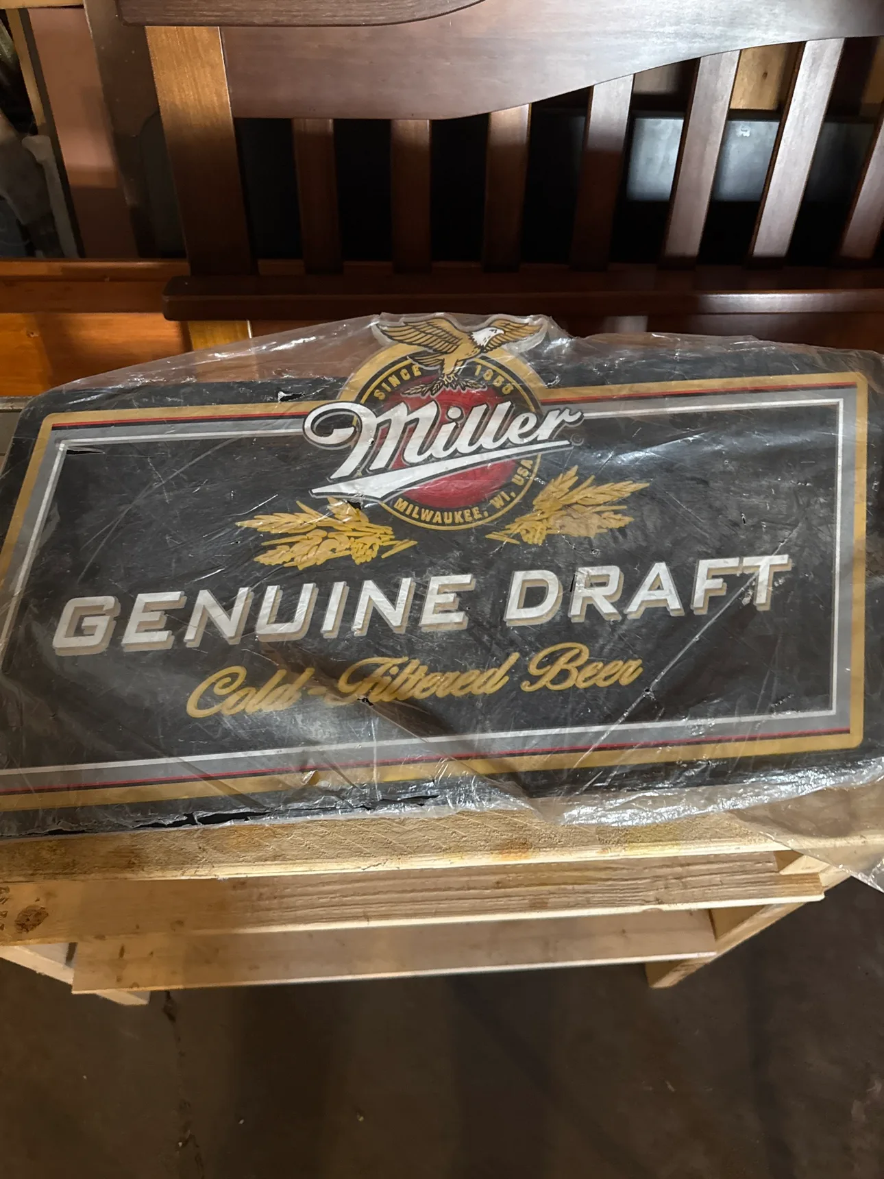 Miller Genuine Draft Sign thumbnail
