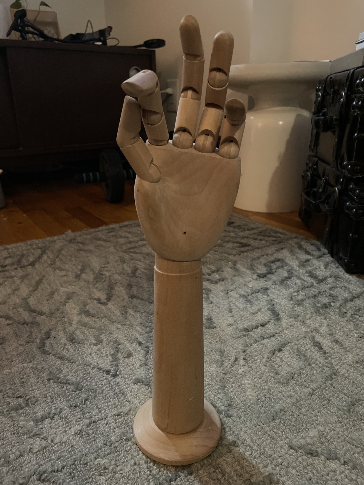 Wooden Hand Model