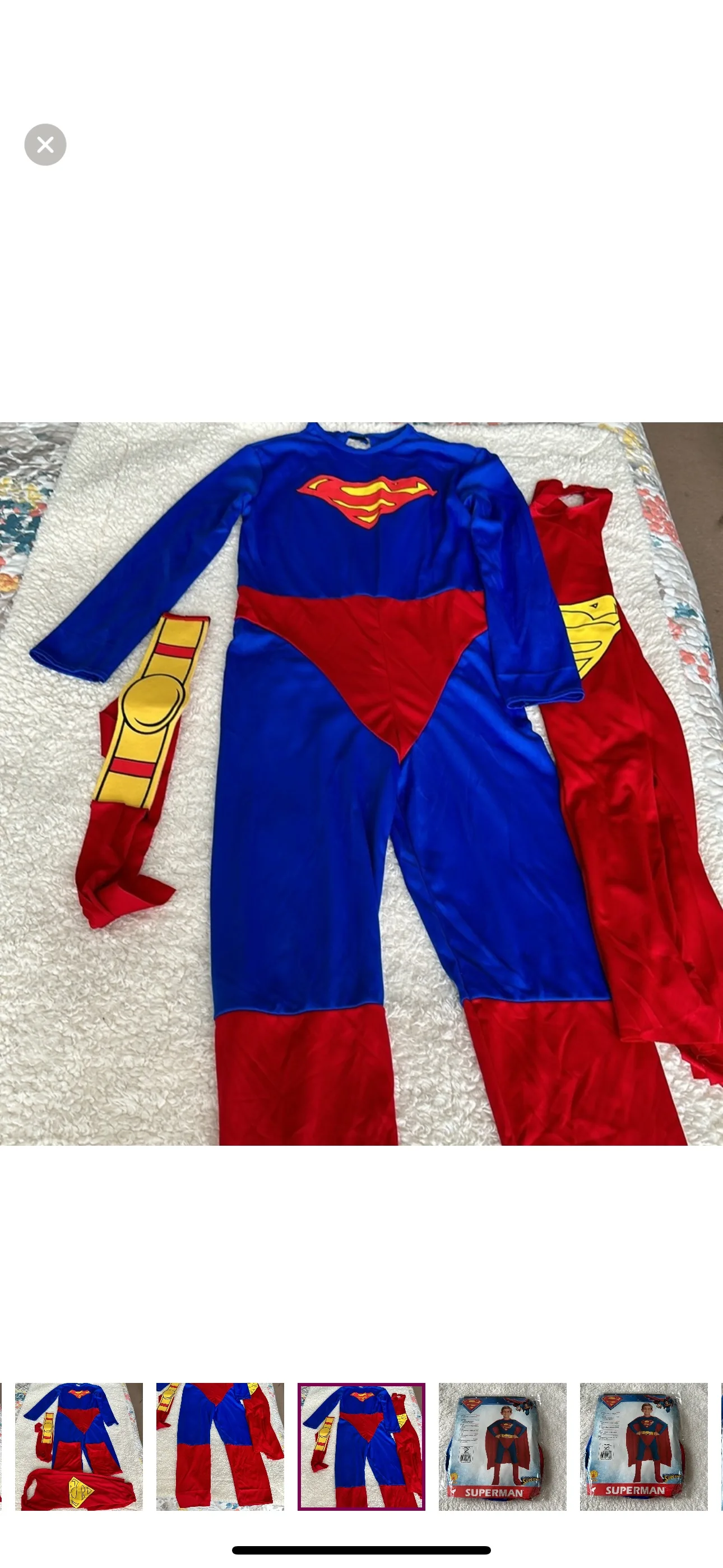 Halloween Superman costume for kids image indicator(2)