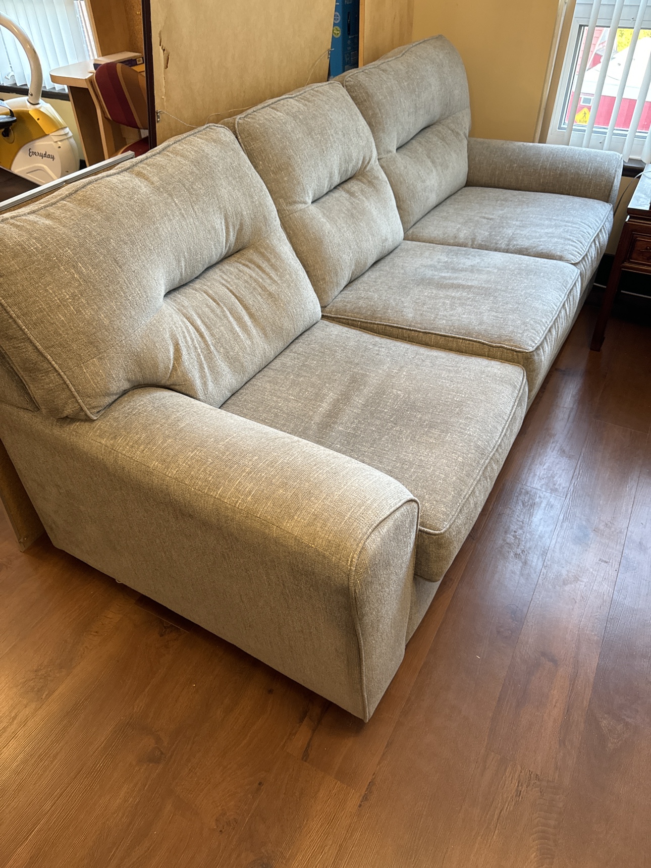 Grey Fabric Sofa