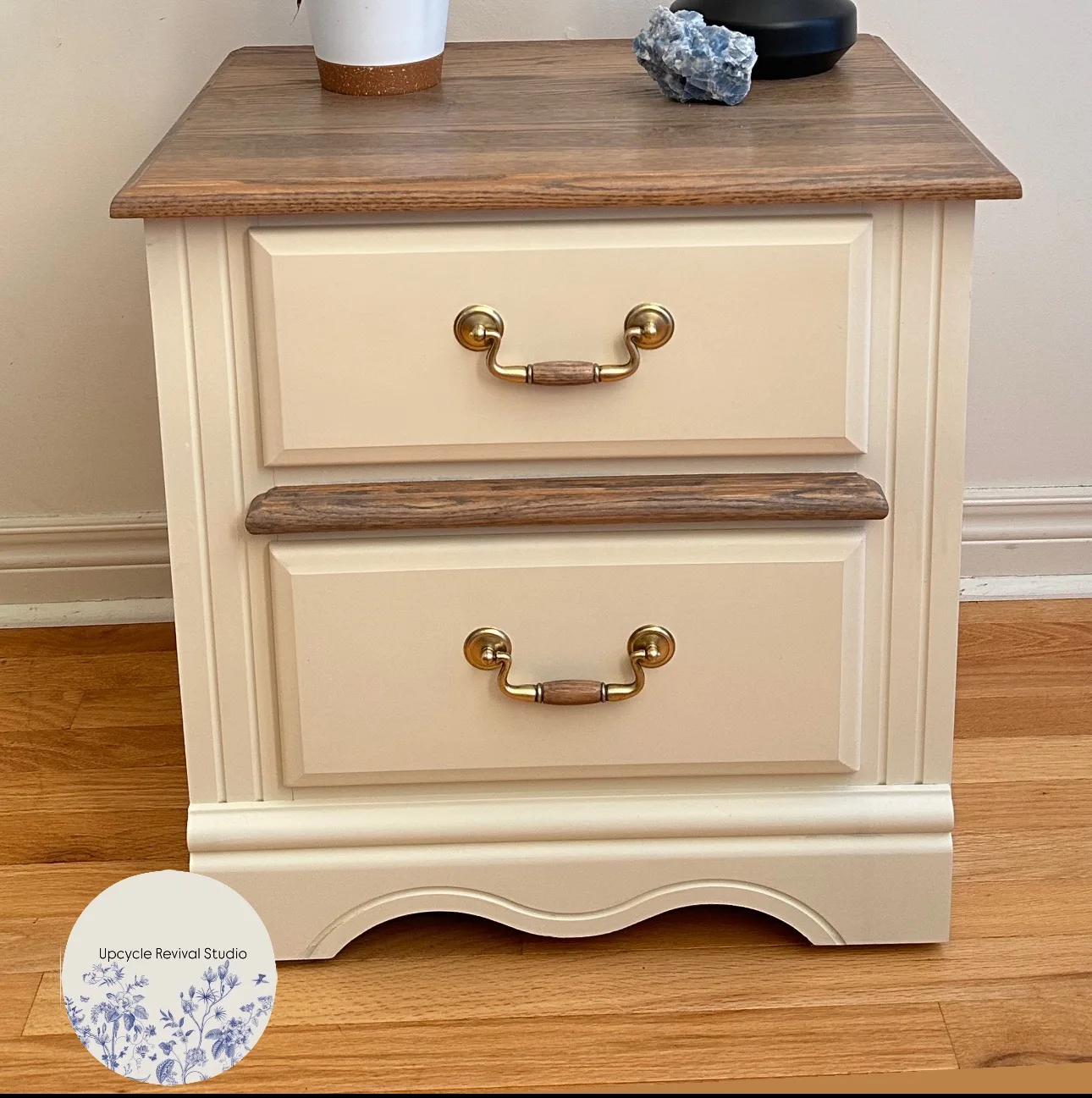 Restored Two-Drawer End Table - Perfect for any room -Available thumbnail