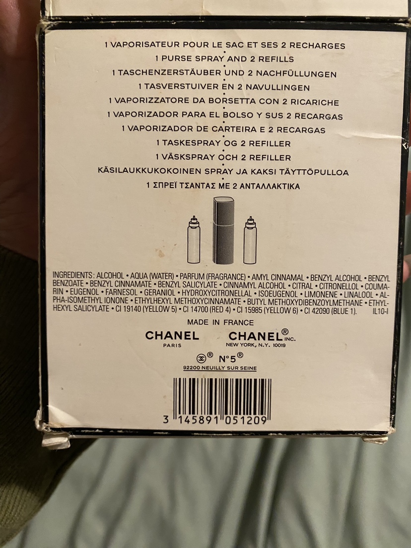 Chanel No. 5 Purse Spray & Refill Set - photo 3