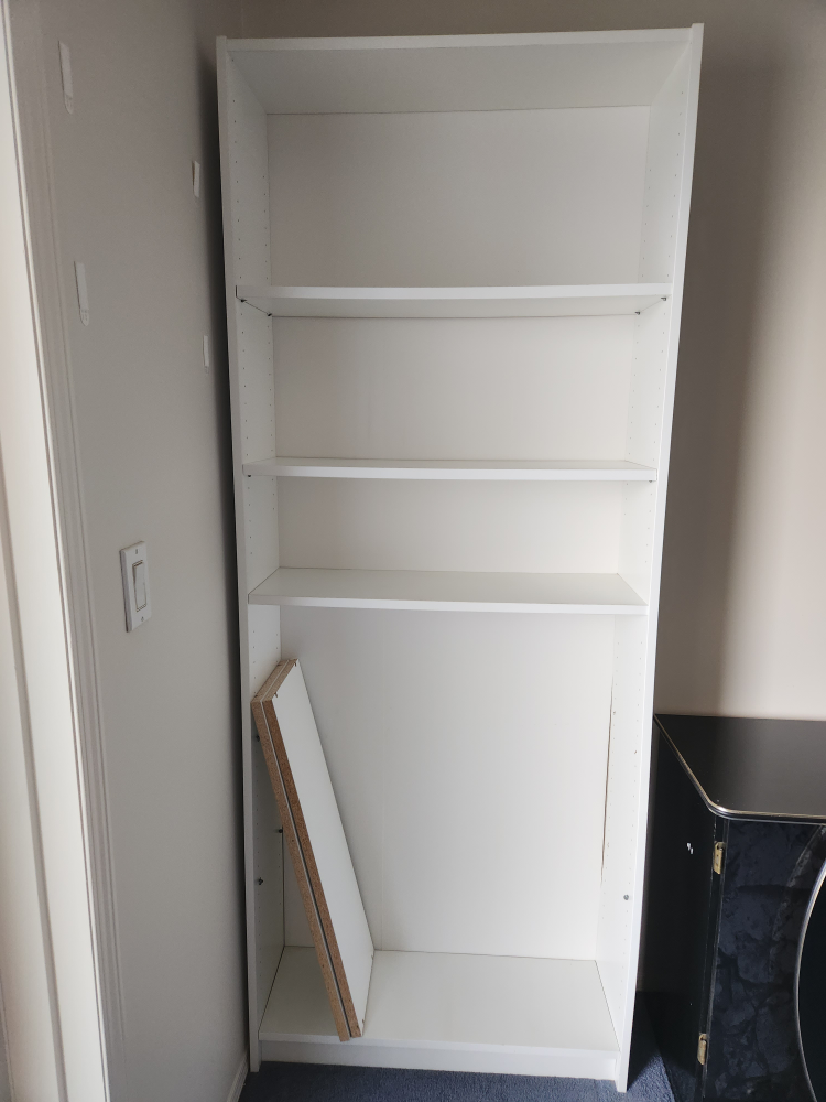 3 White Bookshelves - photo 2