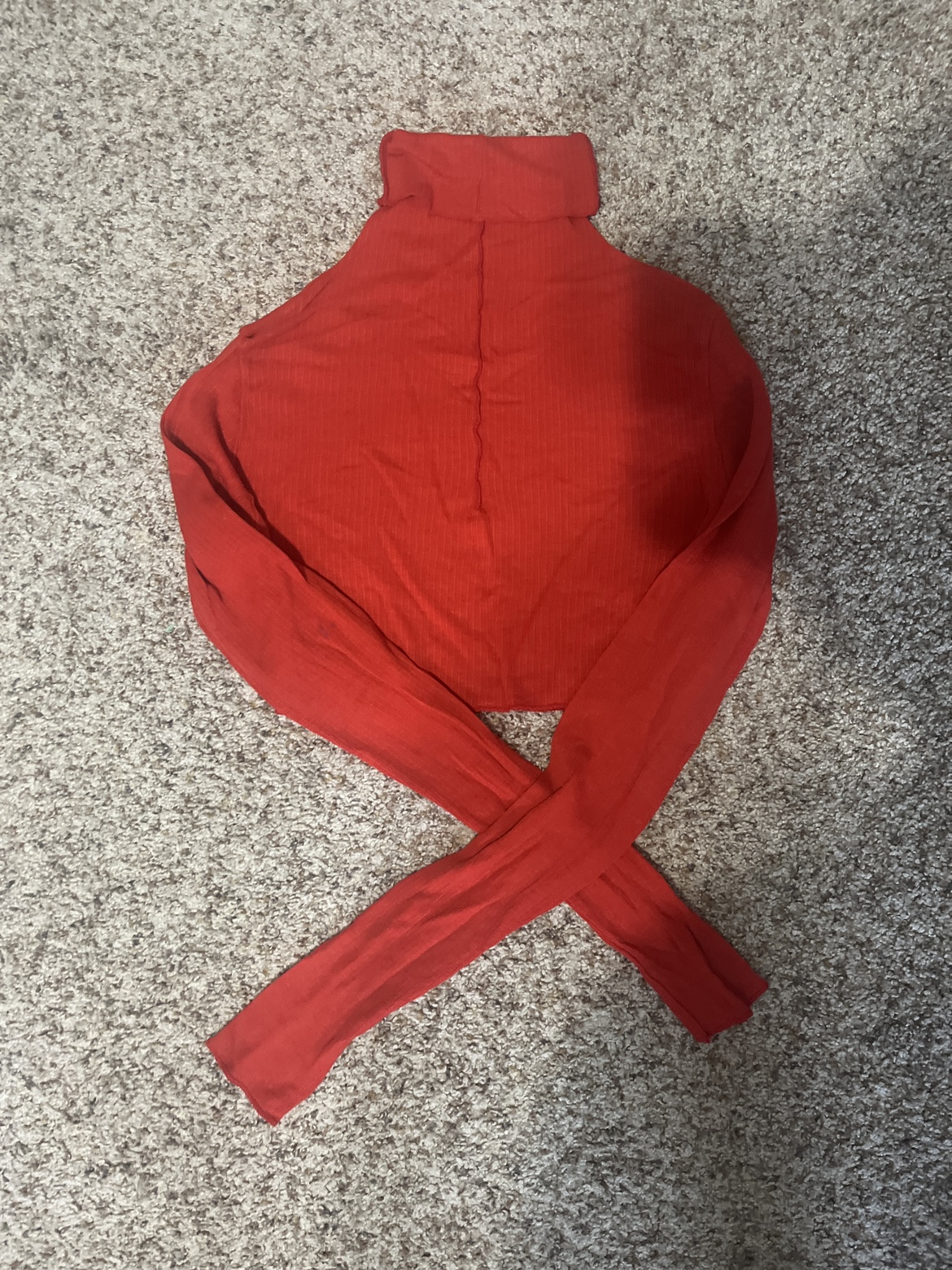 Oak + Fort Red Turtleneck Top - photo 2